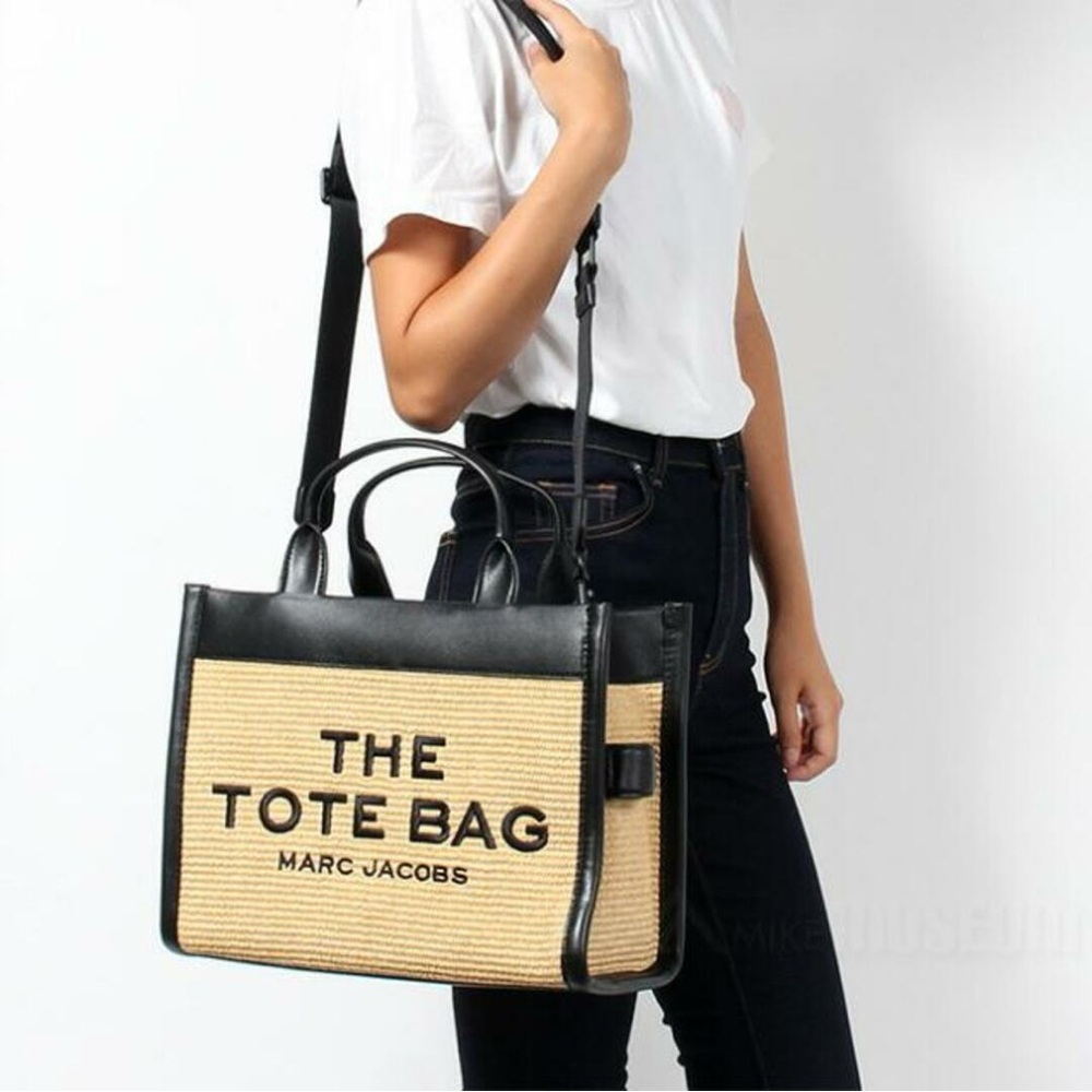 2Р3HTT014H02 - Marc Jacobs The Woven Medium Tote Bag - Picture 14 of 14